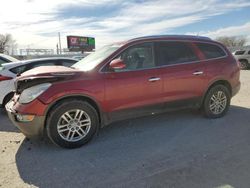 Salvage cars for sale from Copart Wichita, KS: 2012 Buick Enclave