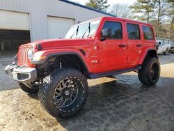 Jeep salvage cars for sale: 2020 Jeep Wrangler Unlimited Sahara