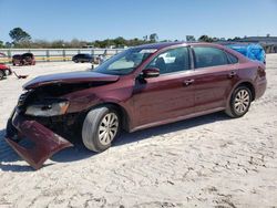 Salvage cars for sale at Fort Pierce, FL auction: 2013 Volkswagen Passat S