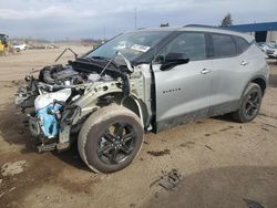 Salvage cars for sale at Woodhaven, MI auction: 2024 Chevrolet Blazer 2LT