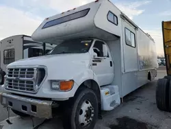 Salvage trucks for sale at Milwaukee, WI auction: 2003 Ford F750 Super Duty