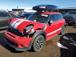 Salvage cars for sale at Brighton, CO auction: 2013 Mini Cooper Countryman JCW