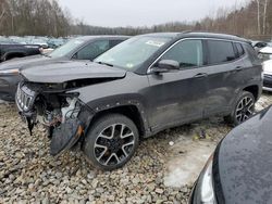 Jeep salvage cars for sale: 2018 Jeep Compass Limited