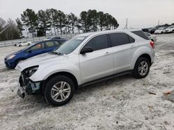 Chevrolet salvage cars for sale: 2017 Chevrolet Equinox LS