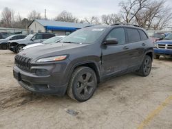 Salvage cars for sale from Copart Wichita, KS: 2016 Jeep Cherokee Latitude