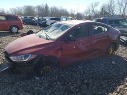 Salvage cars for sale at Chalfont, PA auction: 2017 Hyundai Elantra SE