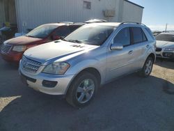 Mercedes-Benz salvage cars for sale: 2007 Mercedes-Benz ML 500