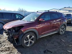 Salvage cars for sale from Copart Albany, NY: 2017 Hyundai Tucson Limited
