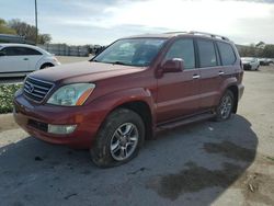 Salvage cars for sale at Orlando, FL auction: 2008 Lexus GX 470