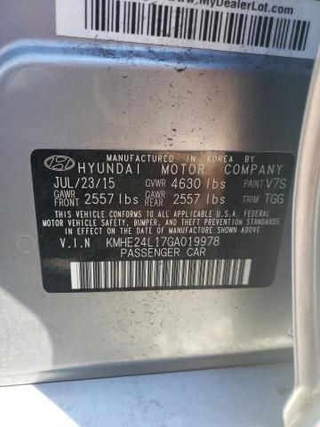 2016 Hyundai Sonata Hybrid