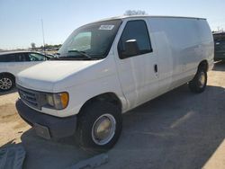 Ford salvage cars for sale: 2003 Ford Econoline E250 Van