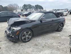 Salvage cars for sale from Copart Loganville, GA: 2017 BMW 230I