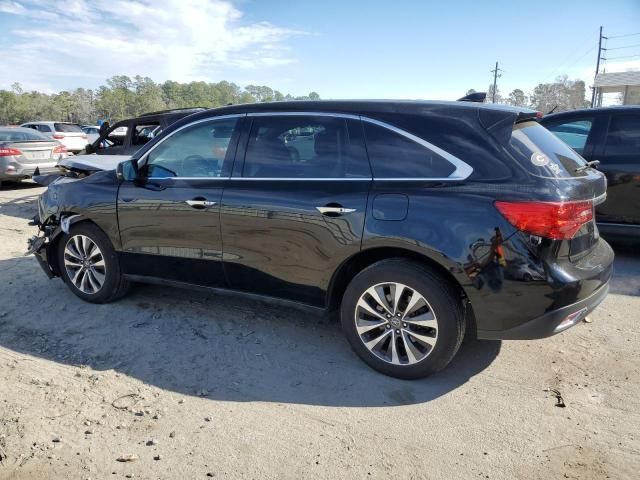 2016 Acura MDX Technology