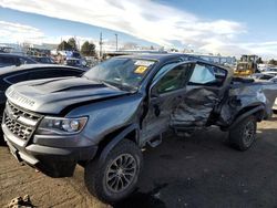 Chevrolet Colorado salvage cars for sale: 2019 Chevrolet Colorado ZR2