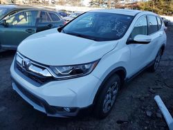 Salvage cars for sale at New Britain, CT auction: 2019 Honda CR-V EXL