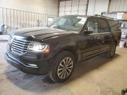 Salvage cars for sale at Abilene, TX auction: 2017 Lincoln Navigator L Select