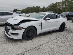 Salvage cars for sale at Houston, TX auction: 2018 Ford Mustang GT