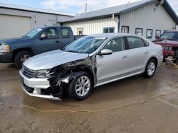 2017 Volkswagen Passat S en venta en Pekin, IL