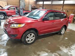 Vehiculos salvage en venta de Copart Ebensburg, PA: 2010 Hyundai Santa FE GLS