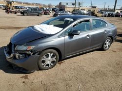 Vehiculos salvage en venta de Copart Colorado Springs, CO: 2013 Honda Civic Hybrid L