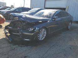 Salvage cars for sale from Copart Chicago Heights, IL: 2022 BMW 740 XI