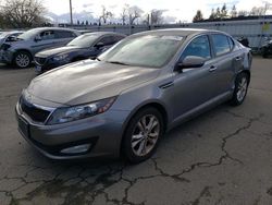 Salvage cars for sale from Copart Woodburn, OR: 2012 KIA Optima LX