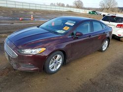 Salvage cars for sale from Copart Mcfarland, WI: 2018 Ford Fusion SE