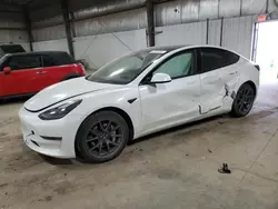 Vehiculos salvage en venta de Copart Des Moines, IA: 2021 Tesla Model 3