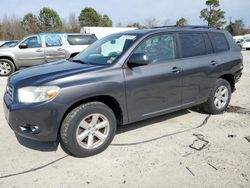 Salvage cars for sale from Copart Hampton, VA: 2010 Toyota Highlander SE