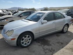 Salvage cars for sale from Copart Las Vegas, NV: 2004 Mercedes-Benz C 240