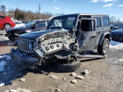 Jeep Vehiculos salvage en venta: 2018 Jeep Wrangler Unlimited Sahara