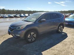 Salvage cars for sale at Harleyville, SC auction: 2015 Honda CR-V Touring