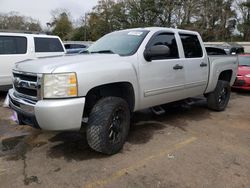 Chevrolet salvage cars for sale: 2010 Chevrolet Silverado K1500 LT