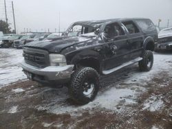 Ford Excursion salvage cars for sale: 2001 Ford Excursion XLT