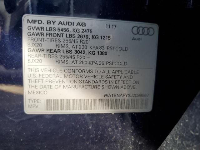 2018 Audi Q5 Premium Plus