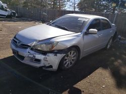 Salvage cars for sale from Copart Denver, CO: 2006 Honda Accord EX