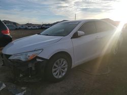 Salvage cars for sale at North Las Vegas, NV auction: 2016 Toyota Camry LE