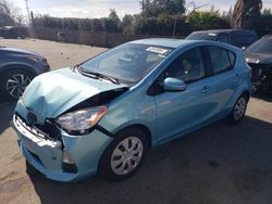 Toyota Prius salvage cars for sale: 2013 Toyota Prius C