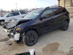 Salvage cars for sale from Copart Fort Wayne, IN: 2021 Jeep Cherokee Latitude LUX