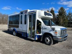 Salvage trucks for sale at Dyer, IN auction: 2013 Ford Econoline E450 Super Duty Cutaway Van