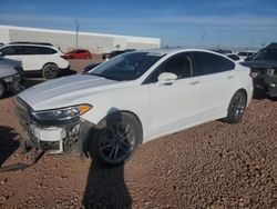 Ford Fusion SEL salvage cars for sale: 2019 Ford Fusion SEL