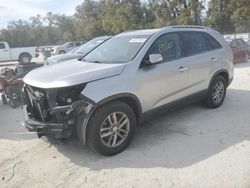 Salvage cars for sale from Copart Ocala, FL: 2014 KIA Sorento LX
