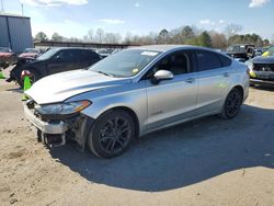 Salvage cars for sale at Florence, MS auction: 2018 Ford Fusion SE Hybrid