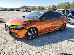 Nissan Sentra SR salvage cars for sale: 2022 Nissan Sentra SR