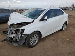 Salvage cars for sale from Copart Phoenix, AZ: 2018 Chevrolet Sonic LT