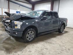 Salvage cars for sale at West Mifflin, PA auction: 2016 Ford F150 Supercrew