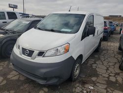 Salvage cars for sale from Copart Woodhaven, MI: 2015 Nissan NV200 2.5S