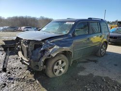 Salvage cars for sale from Copart Windsor, NJ: 2009 Honda Pilot EXL