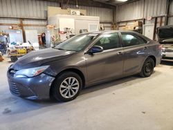 Salvage cars for sale at Rogersville, MO auction: 2016 Toyota Camry LE