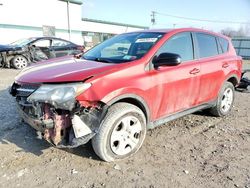 Salvage cars for sale at Leroy, NY auction: 2013 Toyota Rav4 LE